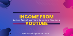 YouTube income sources