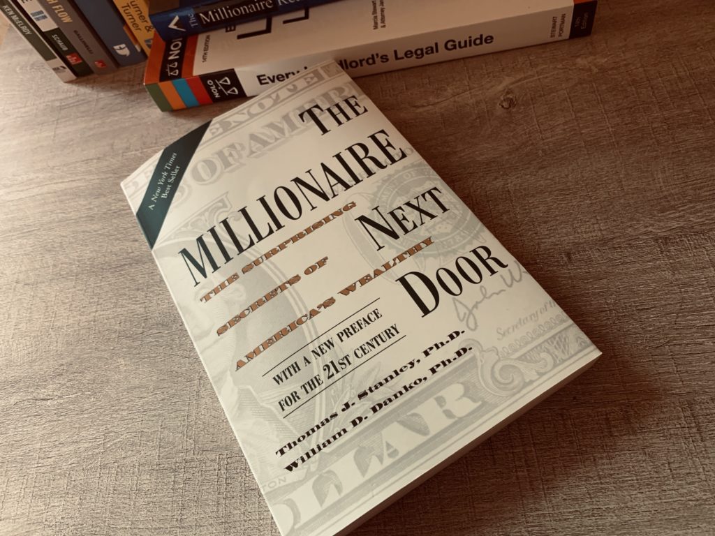 The Millionaire Next Door by Thomas J. Stanley and William D. Danko: Finance Literacy Books